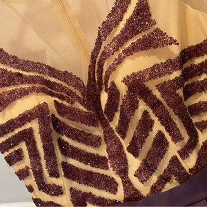 Purple dress new size S